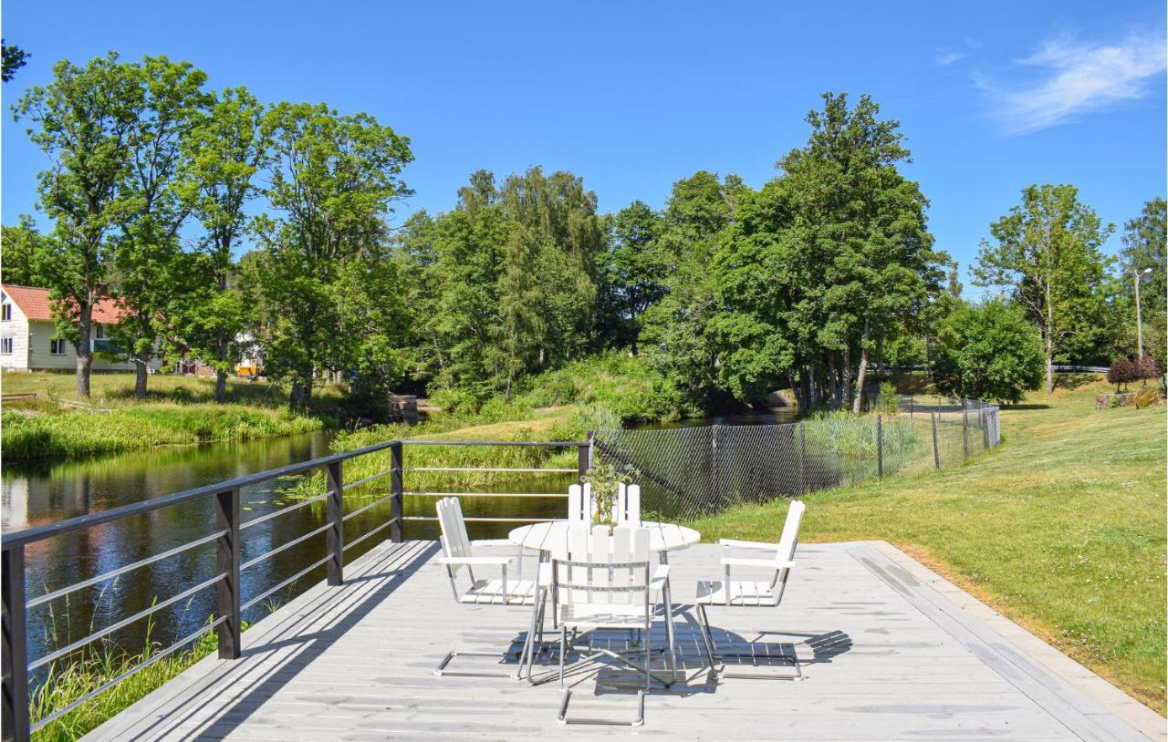Beautiful Apartment In Lagan With House Sea View Eksteriør billede
